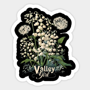 Lily of the Valley Floral Sticker